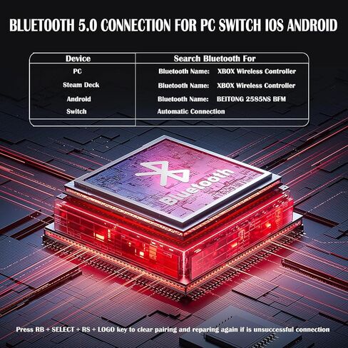 BEITONG Asura 2NS Switch Controller Wireless Pro Controller متوافق مع Switch / Switch Lite / Switch OLED، التحكم في الحركة 6 محاور والحساسية Adjsut / Turbo / الاهتزاز / لقطة الشاشة باللون الأسود in Kuwait