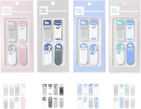 480 قطعة من علامات التبويب اللاصقة، وعلامات الصفحات القابلة للتمزيق، وعلامات تبويب مؤشرة لاصقة قابلة لإعادة تعيين وضعها للكتب التوضيحية، ومستلزمات المكتب والمدرسة والدراسة (الأزرق والكتان والوردي والرمادي) in Kuwait