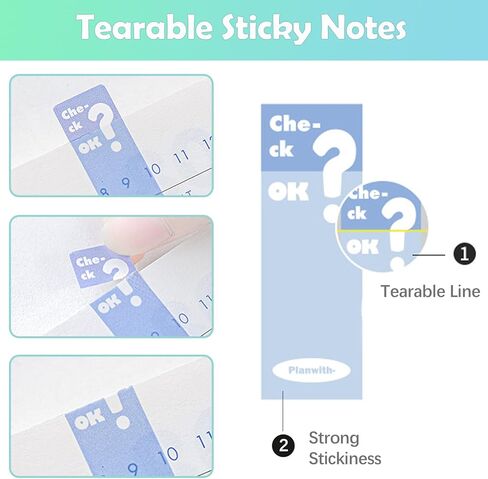 480 قطعة من علامات التبويب اللاصقة، وعلامات الصفحات القابلة للتمزيق، وعلامات تبويب مؤشرة لاصقة قابلة لإعادة تعيين وضعها للكتب التوضيحية، ومستلزمات المكتب والمدرسة والدراسة (الأزرق والكتان والوردي والرمادي) in Kuwait