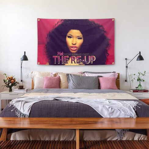 Generic Rapper Music Wall Tapestry Aesthetics Rap Tapestries Bedroom Art Decor 3x5 FT in Saudi Arabia