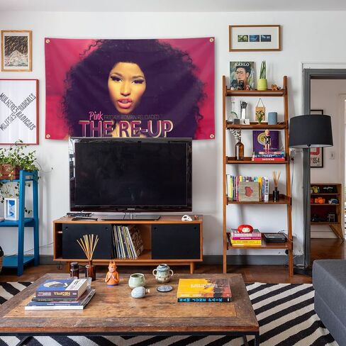 Generic Rapper Music Wall Tapestry Aesthetics Rap Tapestries Bedroom Art Decor 3x5 FT in Saudi Arabia