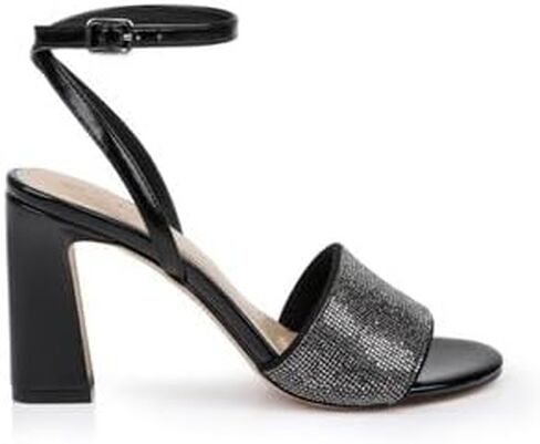 Jewel Badgley Mischka Hattie Block Heel Sandal with Ankle Strap in Saudi Arabia