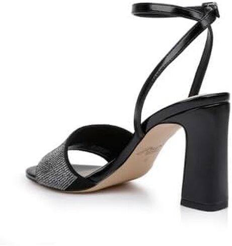 Jewel Badgley Mischka Hattie Block Heel Sandal with Ankle Strap in Saudi Arabia