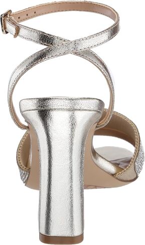Jewel Badgley Mischka Hattie Block Heel Sandal with Ankle Strap in Saudi Arabia