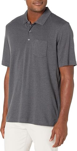 Amazon Essentials Men's Regular-Fit Pocket Jersey Polo in Saudi Arabia