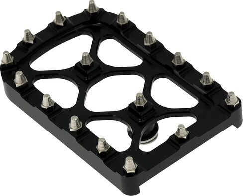 غطاء وسادة دواسة الفرامل YHMTIVTU MX من الألومنيوم متوافق مع موديلات Harley Touring Trike Dyna Softail قطعة واحدة in Kuwait