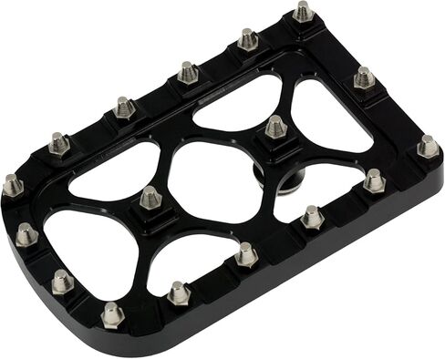 غطاء وسادة دواسة الفرامل YHMTIVTU MX من الألومنيوم متوافق مع موديلات Harley Touring Trike Dyna Softail قطعة واحدة in Kuwait