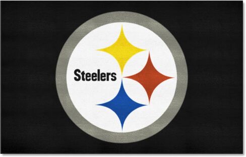 FANMATS 28806 Pittsburgh Steelers Ulti-Mat Rug - 5ft. x 8ft. | Sports Fan Area Rug, Home Decor Rug and Tailgating Mat - Steelers Primary Logo in Saudi Arabia