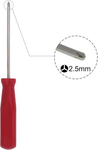 Gamebit Screwdriver Set Double-End 3.8mm 4.5mm + Triwing Security Magnetic Screwdriver 2.5mm Kit for Opening NES,SNES,Sega,N64,GameBoy,GameCube,Virtual Boy Game Cartridge,Nintendo Consoles in Kuwait