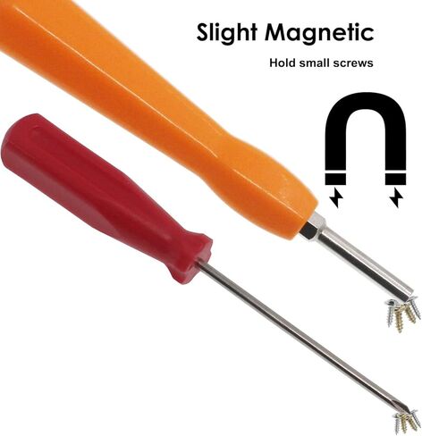 Gamebit Screwdriver Set Double-End 3.8mm 4.5mm + Triwing Security Magnetic Screwdriver 2.5mm Kit for Opening NES,SNES,Sega,N64,GameBoy,GameCube,Virtual Boy Game Cartridge,Nintendo Consoles in Kuwait