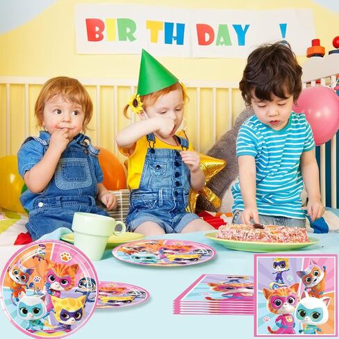 We1Fit 40 عبوة من ديكور عيد الميلاد للقطط الصغيرة، 20 طبق، 20 منديل للقطط الفائقة، لوازم حفلات أعياد الميلاد للأطفال in Kuwait