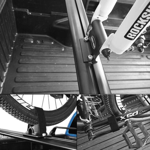 Hooke Road Universal Bike Car Carrier Quick-Release Alloy Fork Lock Alloy Bed | Roof Mount Rack for 1 Bike - Cross Bars not Included in Saudi Arabia