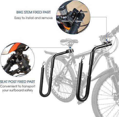 Surfboard Bike Rack Bicycle Surfing Board Carrier Rack Holder in Saudi Arabia