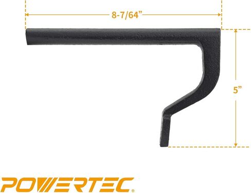 POWERTEC 71958 8" Workbench Holdfast 4 PK Bench Dog Clamp for Woodworking, and 8-PC Deluxe Bench Dogs for 3/4" bench dog hole in Saudi Arabia