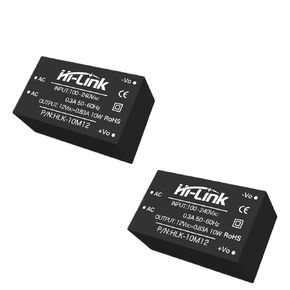 500 قطعة/الوحدة التيار المتناوب تيار مستمر 10 واط HLK-10M12 220 فولت إلى 12 فولت 0.83A التبديل وحدة امدادات الطاقة محول عزل سلامة عالية in Kuwait