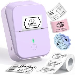 PM260 Label Maker Machine with Tape, 2 Inch Label Tape Maker Bluetooth Label Printer, Inkless Portable Label Maker with Smart AI APP for Home,Kitchen,School,Office,Organization,Black,1 Pack in Kuwait
