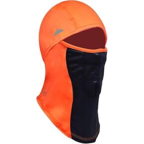 Tough Headwear Hunting Face Mask for Cold Weather - Orange Balaclava - Hi Visibility Ski Mask for Men - Hunting Face Cover in Saudi Arabia