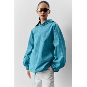Alo Yoga Axis Hooded Pullover - Blue Breeze in Kuwait
