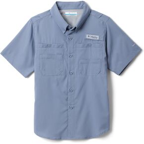 Columbia Youth Boys Tamiami Short Sleeve Shirt, Sandalwood Pink, X-Small in Saudi Arabia