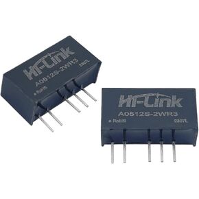 10pcs A0512S-2WR3 Small Size 2W 12V 83mA DC DC Converter Power Supply Module in Kuwait