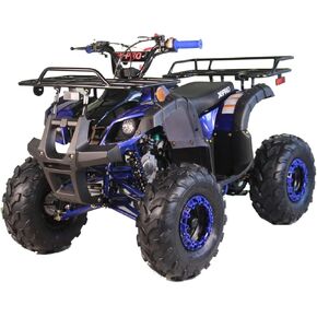 X-PRO 125cc ATV 4 Wheels Wheelers Quad 125 ATV Quads with LED Lights, Big 19"/18" Tires!(Blue) in Kuwait