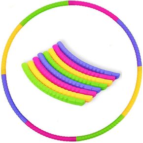 60cm Hoop - Adjustable & Portable - Ideal for Indoor & Outdoor Play, Fitness, and Fun,Adjustable Weight in Kuwait