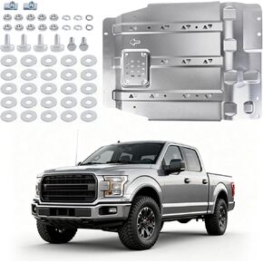 Full Skid Plate for Ford F150 2015-2022 with Front Transmission Shield & Splash Guards Shield Kit Heavy-Duty Underbody with Install Accessories in Kuwait