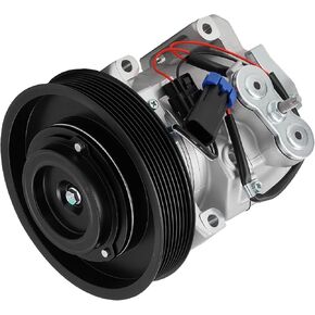 ضاغط تيار متردد مع قابض مناسب لـ 2011-2019 Freightliner Cascadia 12.8L 14.8L 15.6L، 2012 2013 2014 2015 2016 2017 2018، استبدال CO 29043C، استبدال السيارات مكيف الهواء in Kuwait