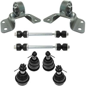 OKJHFD Suspension Kit Ball Joints Sway End Links Torsion Bar Mounts Front Left Right Lower Upper 8 Piece for Chevy for Silverado 2500HD/3500 for Classic 6.0L/6.6L/8.1L 07 in Kuwait