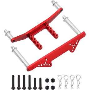 ملحقات Rc لـ Traxxas for Slash 2WD لـ Rustler for Stampede لـ VXL 1/10 RC سيارة معدنية أمامية وخلفية مع أجزاء ترقية لأعمدة الجسم (أحمر) in Kuwait
