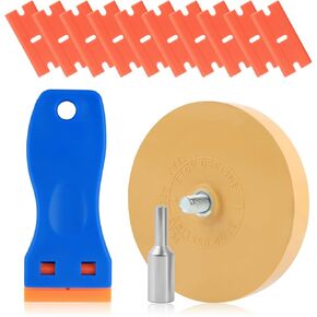 Car Decal Eraser Wheel for Drill with Sticker Remover Tool,Soft Car Decal Remover Wheel Kit for Sticker/Vinyl Tapes,Essential Cars Eraser Wheels Adhesive Removers with Stop Use Line in Kuwait