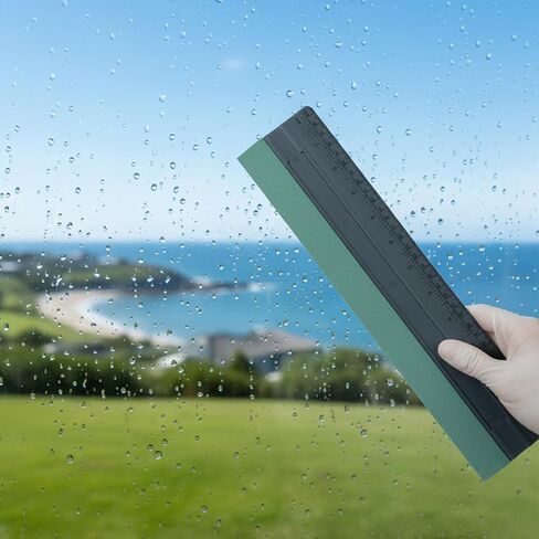 Vinyl Wrap Squeegee for Vinyl Decals Sticker Paper with Built-in Ruler Big Wallpaper Smoothing Squeegees Card Tint Squeegees with Suede Felt Edge for Sign Making Graphic Window Tint Film Application in Kuwait