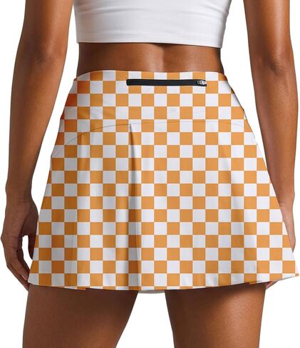Qpfkw Women's Tennis Skirt High Waisted Golf Pleated Skirts for Running Pickleball Workout in Saudi Arabia