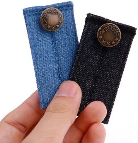 Jeans Waist Extender, Adjustable Belt Expander for Pants - Comfort Fit Belly Band, 3.3" L in Kuwait