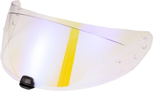 I10 Visor, HJ-31 Shield Visor Replacment Compatible with I70 I10 Helmet UV Protected Windproof Aftermarket with Basic Anti-fog Function (Deep Smoke) in Kuwait