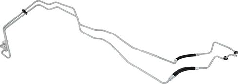 Garage-Pro Automatic Transmission Oil Cooler Hose Assembly - Compatible with 2009-2014 Chevrolet Silverado 1500, GMC Sierra 1500, Chevrolet Tahoe - Inlet and Outlet in Kuwait