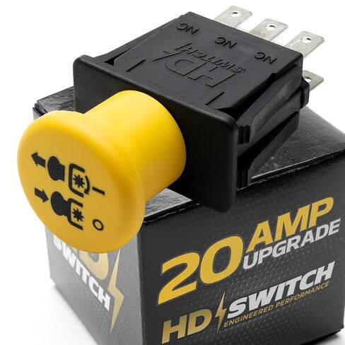 20 أمبير ترقية Blade Clutch PTO Switch لـ Next Lazer Z، TimeCutter SS3200 SS3216 SS3225 SS4200 MX4260 MX4880 MX5060 MX5480 MX6080 MX5050 MX5060 MX5400 MX6000 ZS3200 ZS4200 Time Cutter in Kuwait
