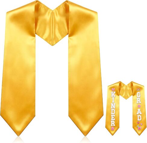 Graduation Stole Sash Class of 2024 Plain Graduation Sash Unisex Personalized White Stole in Saudi Arabia