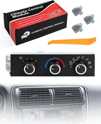 ترقية Chevy/GMC C/K سلسلة وحدة التحكم في المناخ A/C سخان لوحة تكييف الهواء متوافقة مع 1996-1999 Chevy/GMC C/K 1500 2500 3500، 1998-2000 Tahoe GMC Yukon & More، 599-006 in Kuwait