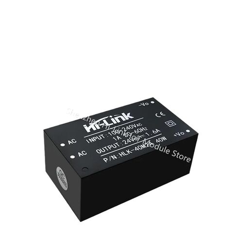 HLK-40M24 220 فولت إلى 24 فولت 40 واط التيار المتناوب تيار مستمر وحدة إمداد الطاقة استهلاك منخفض للطاقة محول عزل عالي الأمان in Kuwait