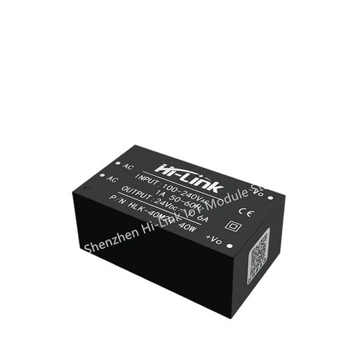 HLK-40M24 220 فولت إلى 24 فولت 40 واط التيار المتناوب تيار مستمر وحدة إمداد الطاقة استهلاك منخفض للطاقة محول عزل عالي الأمان in Kuwait