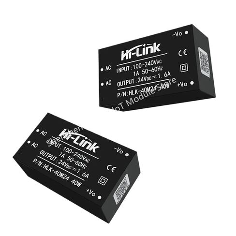 HLK-40M24 220 فولت إلى 24 فولت 40 واط التيار المتناوب تيار مستمر وحدة إمداد الطاقة استهلاك منخفض للطاقة محول عزل عالي الأمان in Kuwait