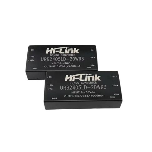 4pcs/lot URB2405LD-20WR3 20W 24V to 5V 4A DC DC Converter Isolated Power Supply Module 91% Efficiency in Kuwait