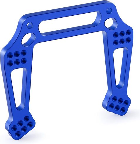 قطعتان من سبائك الألومنيوم الأمامية والخلفية لتركيب برج الصدمات متوافقة مع Traxxas 2WD Slash Rustler VXL Bandit XL5 1/10 RC ترقيات السيارات in Kuwait