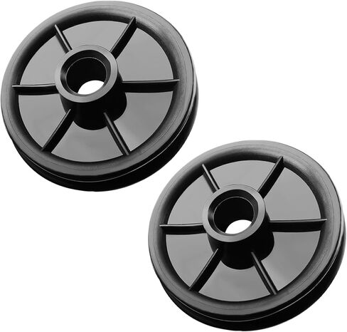 144C56 Idler Pulley and Chain Cable Idler Pulley Replacement Parts for Liftmaster, Chamberlain, Sears, Craftsman Garage Door Opener Square Rail(2Pack) in Kuwait