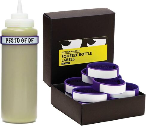 2 3/4" (70mm) Silicone Bottle Bands — Writable, Waterproof, Dishwasher Safe | 24-Pack Multicolor in Saudi Arabia
