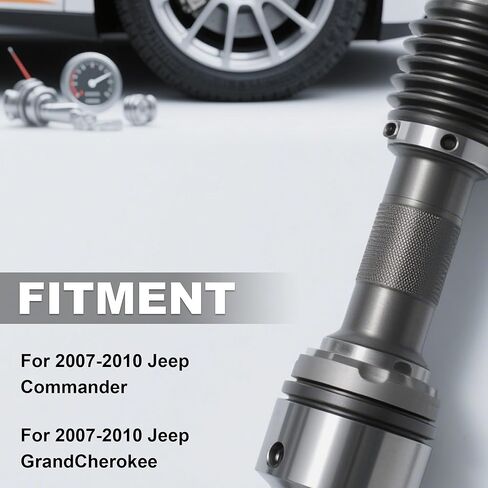مجموعة عمود محرك عمود الدفع الأمامي من PartsFlow متوافقة مع 2007 2008 2009 2010 Jeep Commander يناسب Grand Cherokee Automatic Trans 4.7L/5.7L V8 52853431AA 938-137 in Kuwait