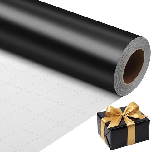 woric Gold Christmas Wrapping Paper Roll 17 In X 33 Ft Solid Matte Gold Metallic Wrapping Paper for Christmas Wedding Birthday Anniversaries Baby Shower DIY Bouquet in Saudi Arabia