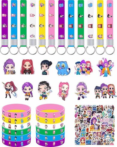 Demon Movie Hunters Birthday Party Supplies, 86pcs Birthday Party in Kuwait