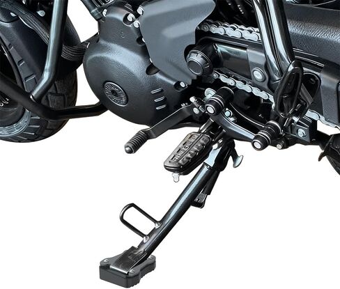 Motorcycle Side Stand Enlarge Plate Fit for Royal Enfield Guerrilla 450 2024-2025, Extension Enlarger Plate Pad Kickstand Shoe in Kuwait